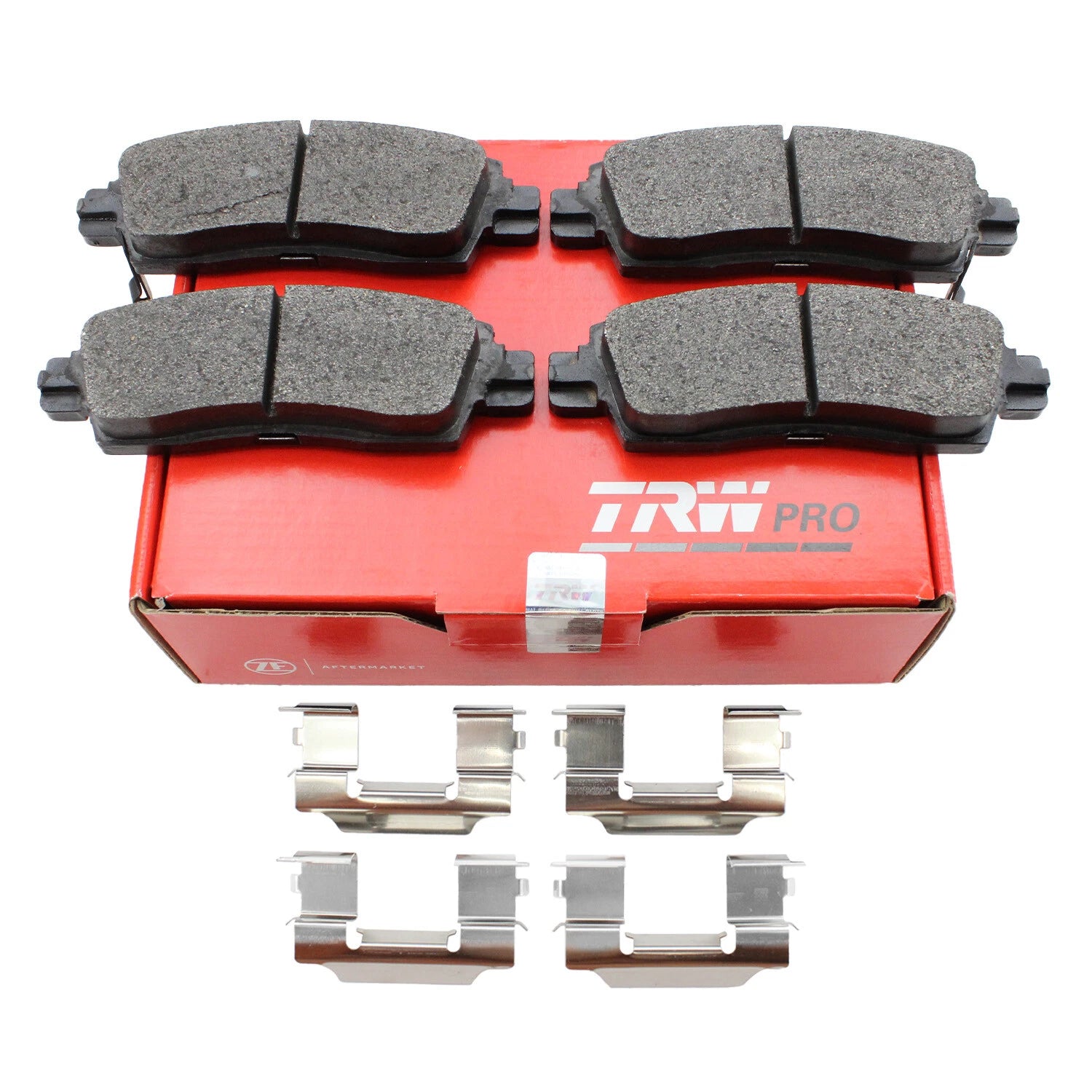 TRW Pro Rear Metallic Slotted Brake Pads for Chevy GMC Saab Oldsmobile Cadillac