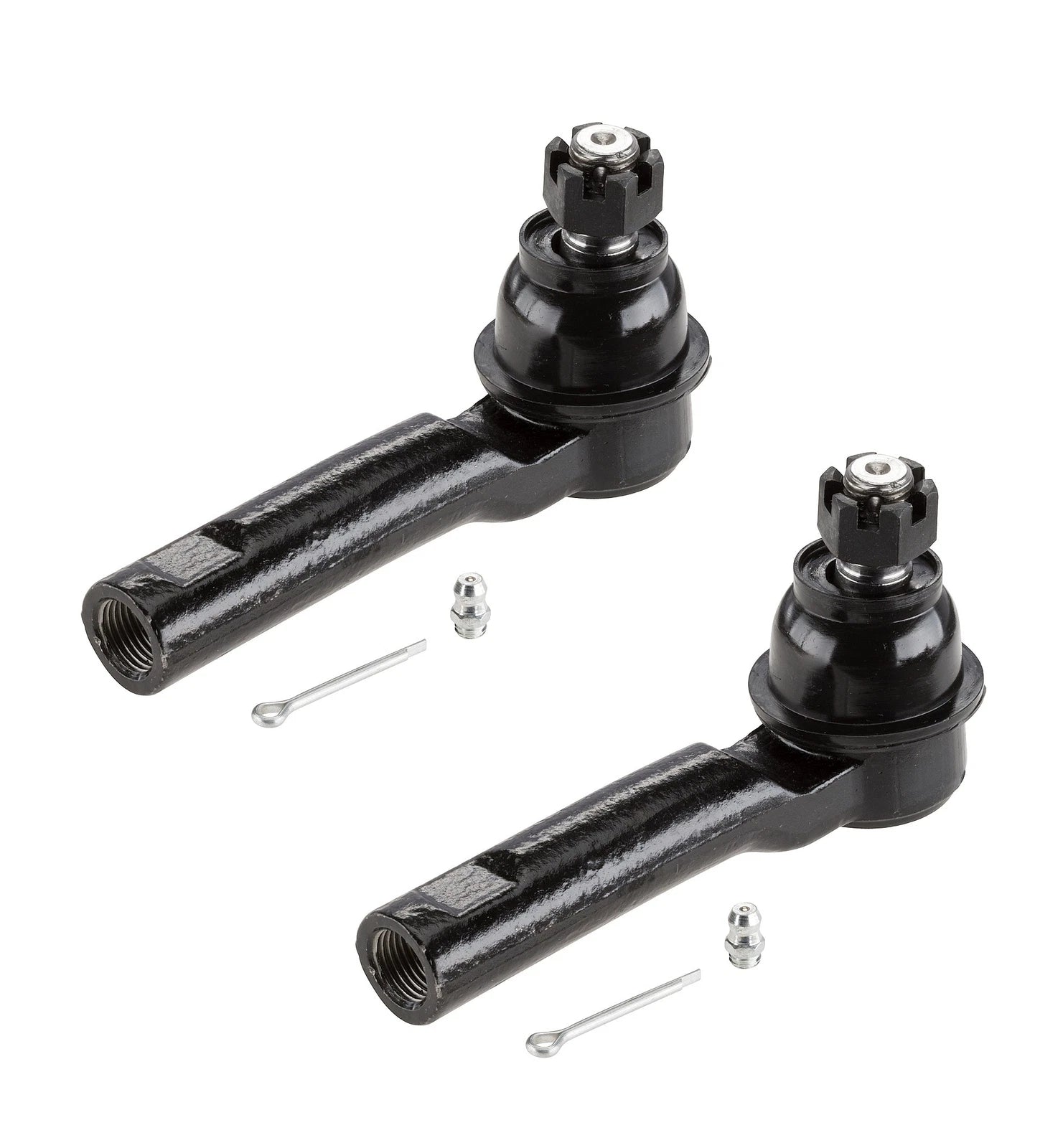 Set of 2 Outer Steering Tie Rod Ends for Lexus GX460, Toyota 4Runner