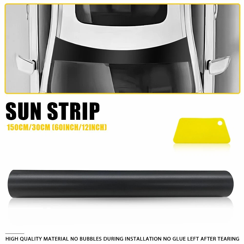 Car Window Tint Strip for Universal Vehicles (60x12")