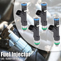 Set of 4 Fuel Injectors for Lincoln MKZ, Ford Fusion, Mercury 2.5L (2006–2012)