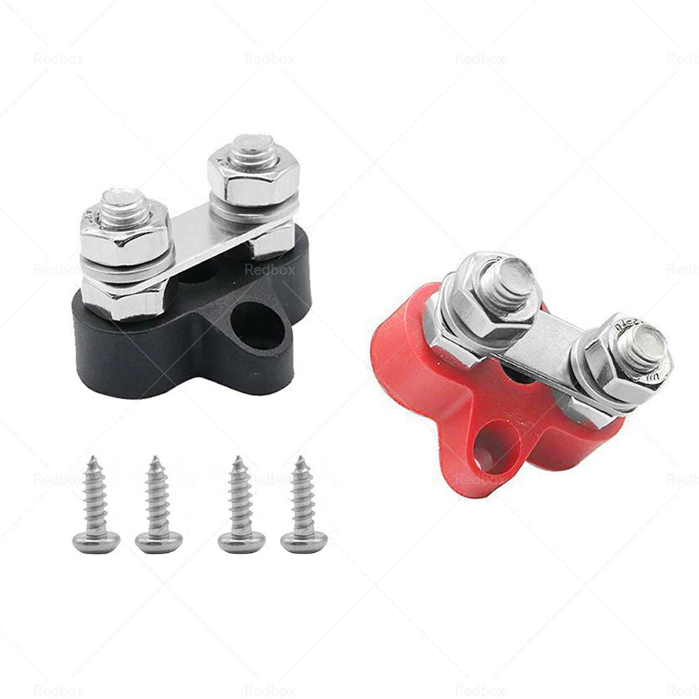 Bus Bar Terminal Blocks M8 Positive Power Distribution Studs for