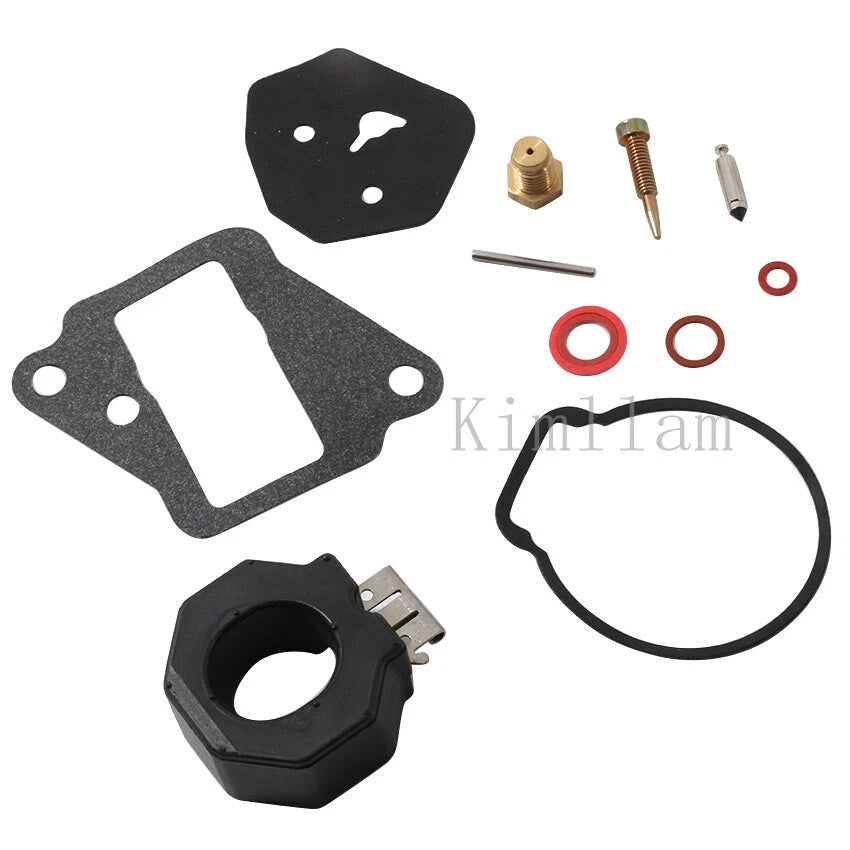 Carburetor Repair Kit for Yamaha 15HP 1984-1992, 9.9HP 1986-1995 6E7-W0093-01