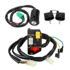 Left Handlebar Switch & Key Switch for Honda Sportrax 400 TRX400EX TRX450ER (2005–2014)
