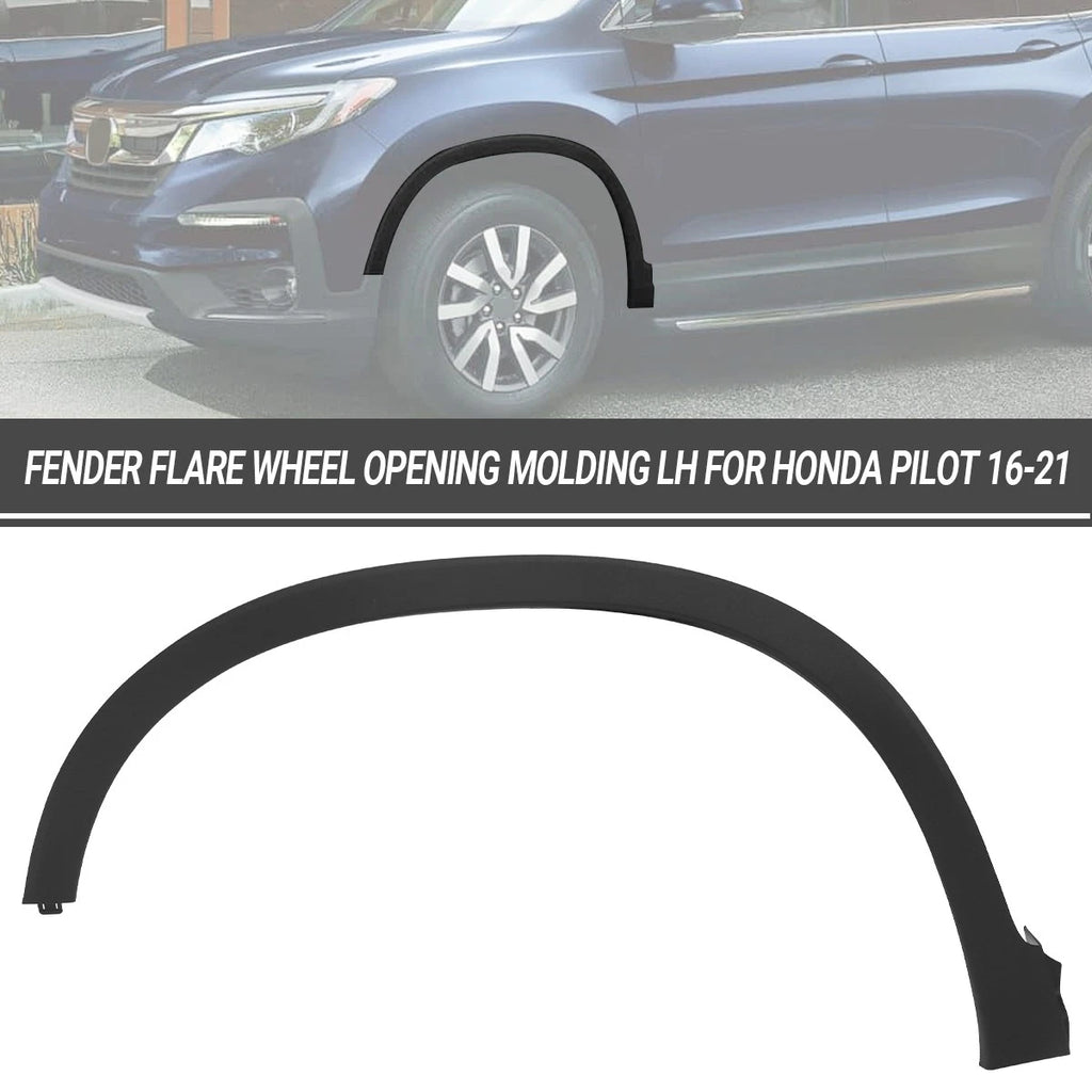 Fender Flare Wheel Opening Molding Trim for Honda Pilot (2016–2022)