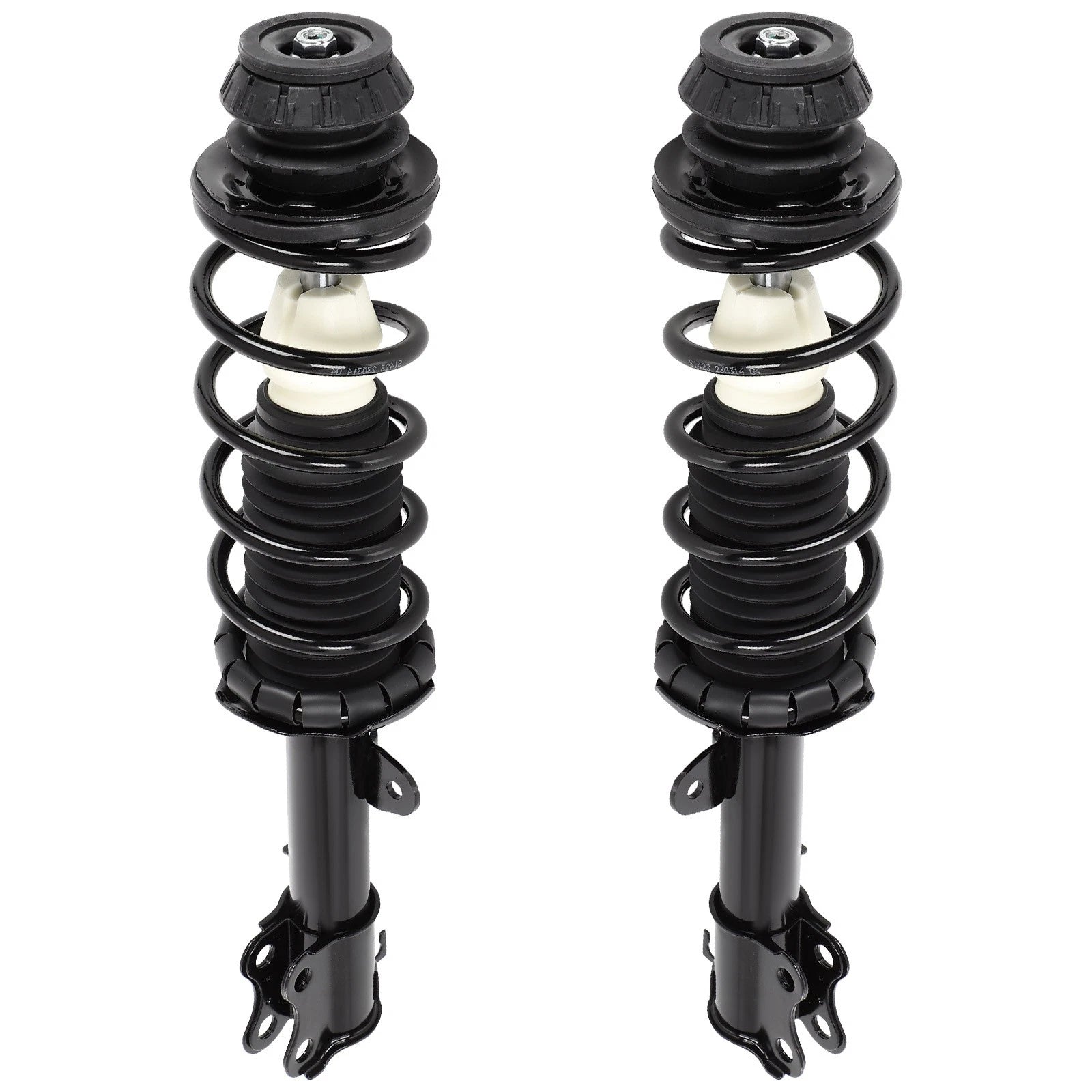 2X Front Quick Complete Struts & Coil Spring Assembly for Nissan Versa (2012–2019)