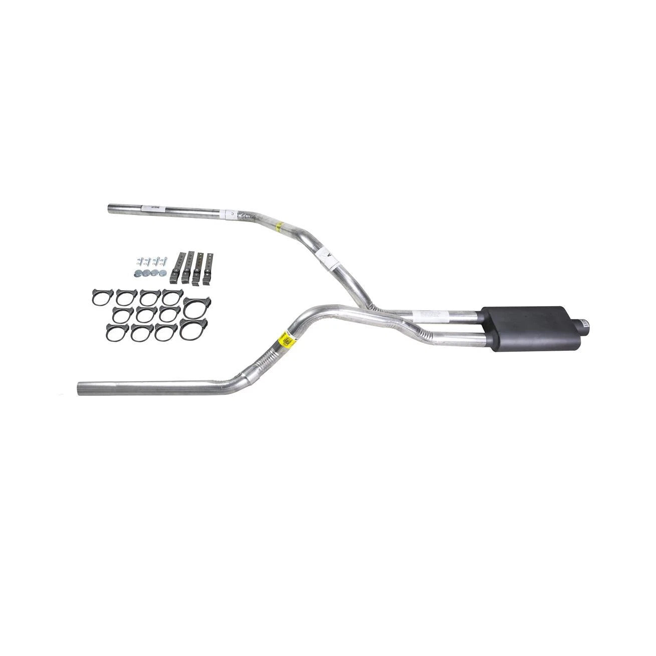 Dual Exhaust 2.5" Pipe Flowsound Muffler for Tundra (2000–2007)