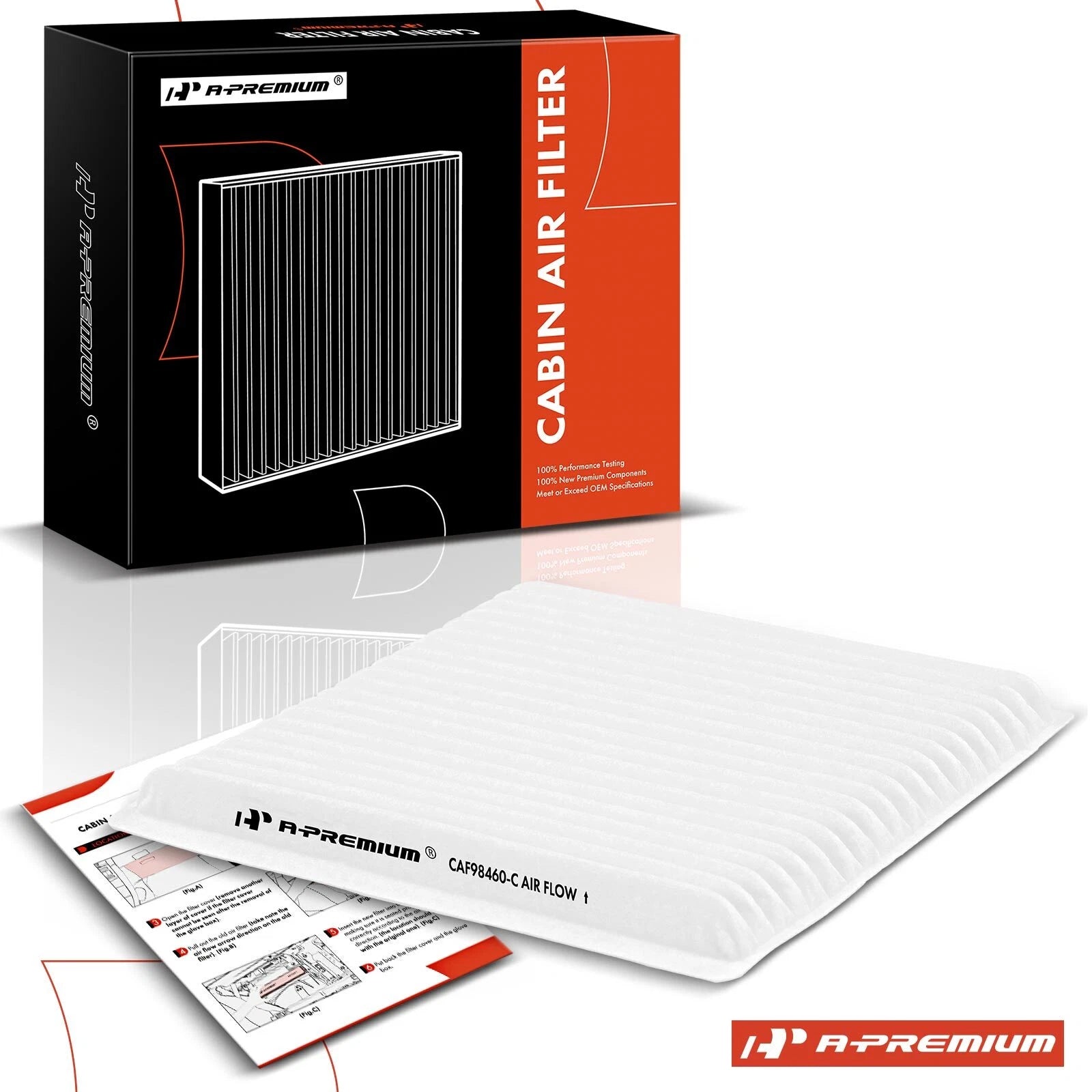 Activated Carbon Cabin Air Filter for Toyota Prius (2001-2009)