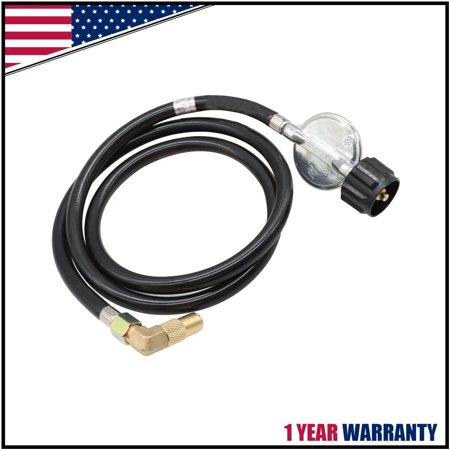 Propane Gas Regulator Hose Elbow Adapter for Blackstone Griddle (17" & 22")