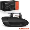 Rear Right Smooth Black Door Handle for Nissan Altima (2002–2006)