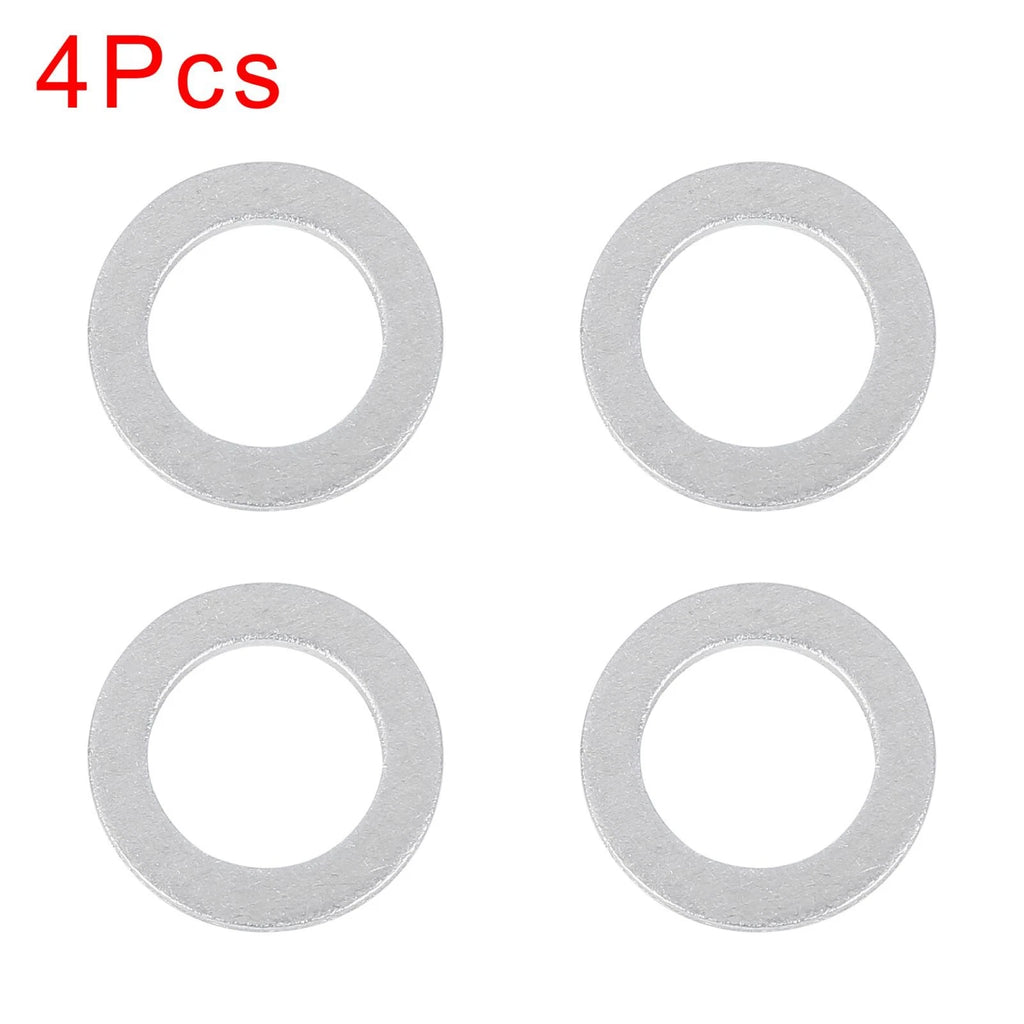 Set of 4 M14 Oil Drain Plug Gaskets for Honda (94109-14000)