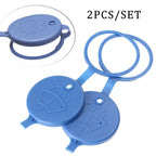 2X Windshield Wiper Fluid Reservoir Caps for Peugeot Citroen