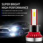 2Pcs Extremely Bright 6000lm H3 LED Fog Light Bulbs for Nissan (2007-2024)