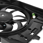 OE Style Radiator Cooling Fan Assembly for Jeep Renegade/Fiat 500X (2015–2018)