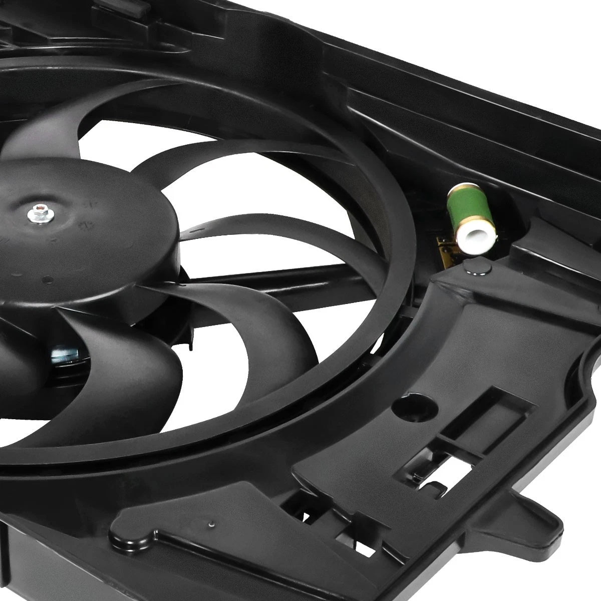 OE Style Radiator Cooling Fan Assembly for Jeep Renegade/Fiat 500X (2015–2018)