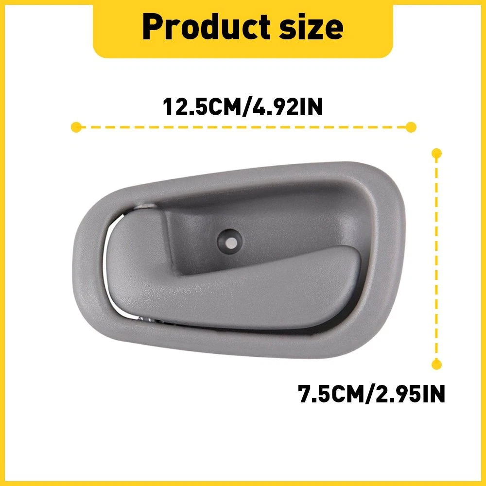 Interior Door Handle Set for Toyota Corolla (1998â2002) Gray/Beige
