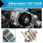 Alternator 12V 110A for Subaru Forester (2003–2017) SG9 EJ253 2.5L Petrol