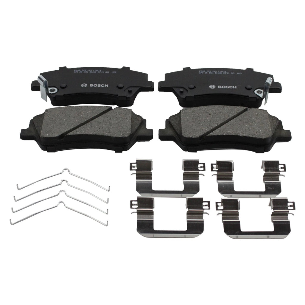 DuraGo Front Rotors & Bosch QuietCast Ceramic Disc Brake Pad Kit for Niro EV (2023–2024)