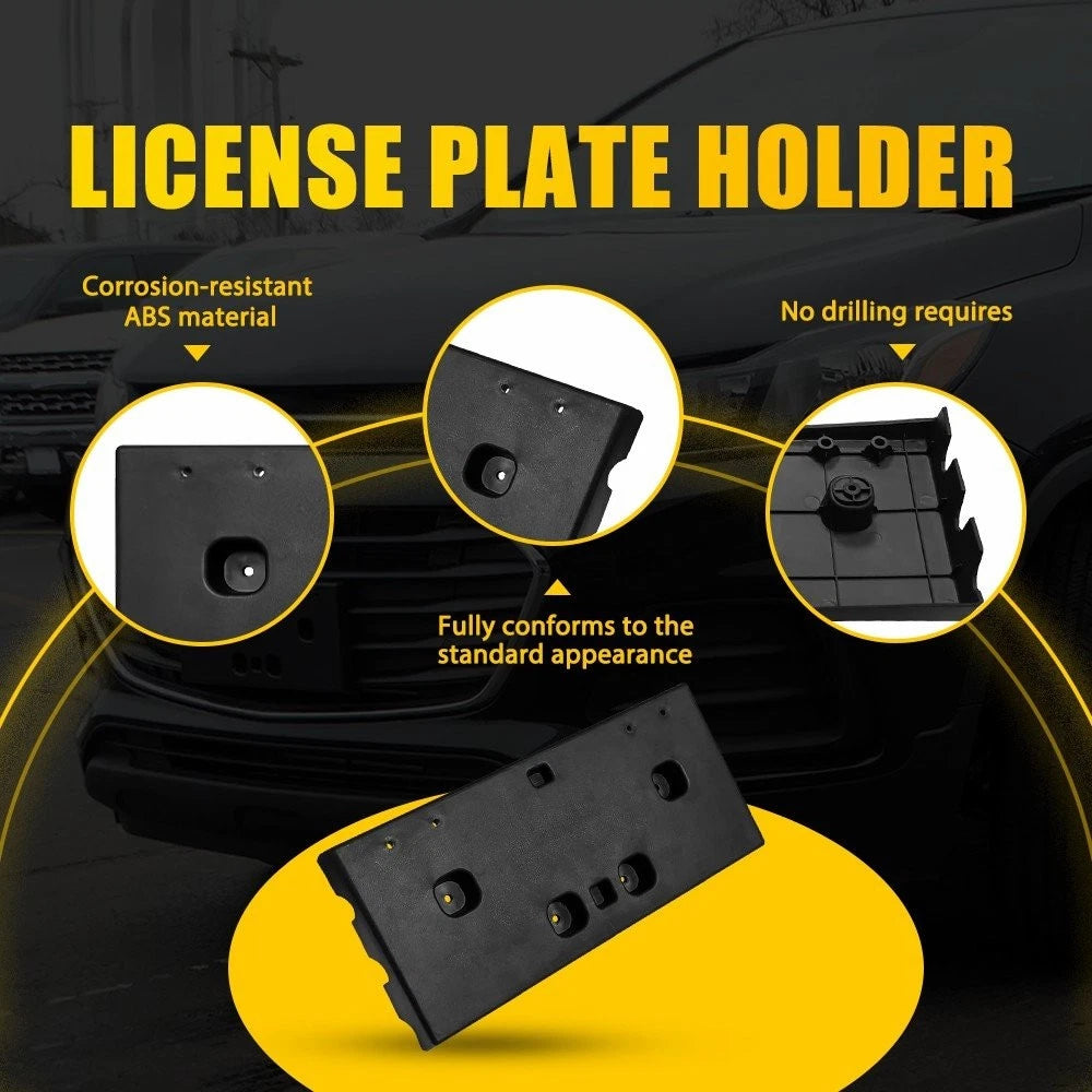 ABS Front License Plate Bracket for Chevrolet Trax (2017–2022) GM1068185