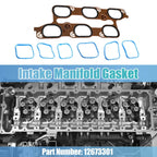 Set of 2 Cylinder Intake Manifold Gaskets for Buick Chevy (12673301)