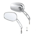 Rearview Mirrors for Harley Touring Softail Deluxe Sportster 883 1200 Dyna (2004-2023)