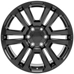 20 Inch Satin Black Wheel Replacement for 1988–2000 Chevy C2500