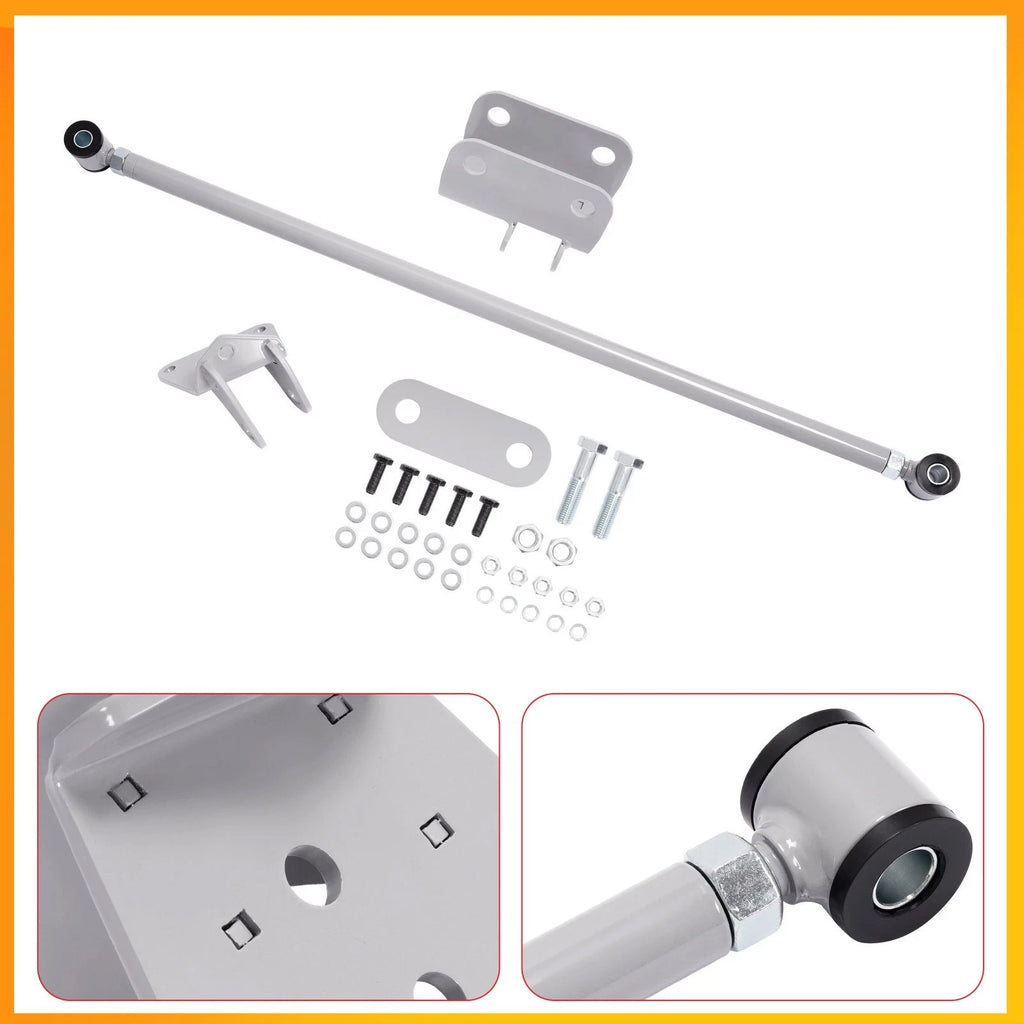 2X Adjustable Rear Trac Bar with Brackets for Chevy C10/GMC Truck (1960–1972)