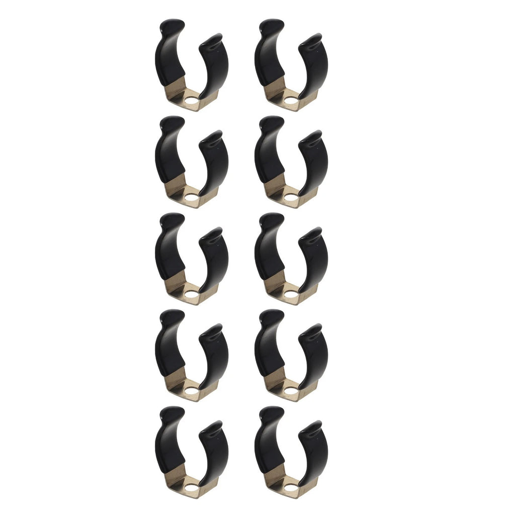 10X Sturdy Spring Terry Clips for Tool Organization Narrow Base Design