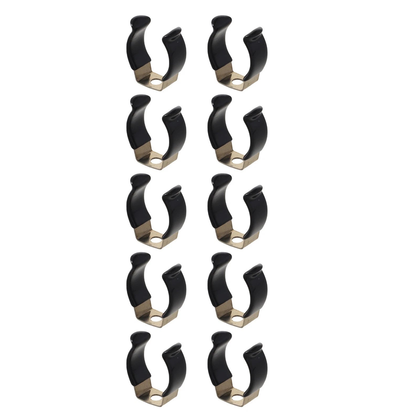 10X Sturdy Spring Terry Clips for Tool Organization Narrow Base Design