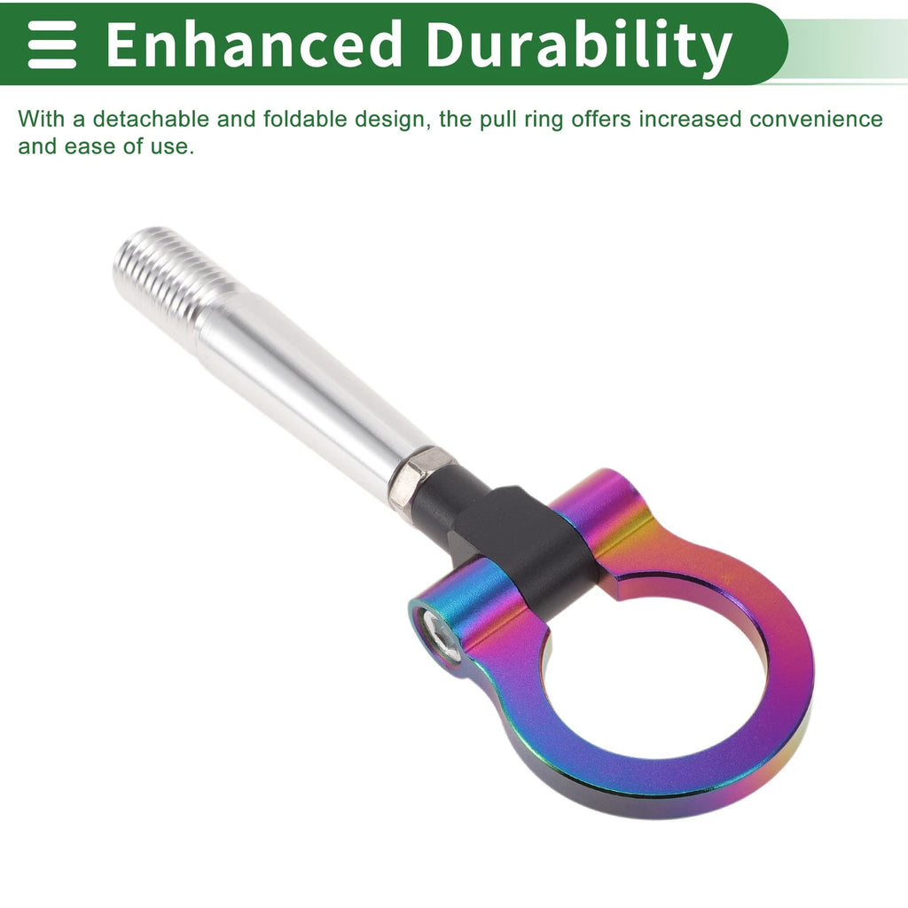 Tow Hook for Mitsubishi Lancer EX (2007–2012) 23.6mm Aluminum Alloy