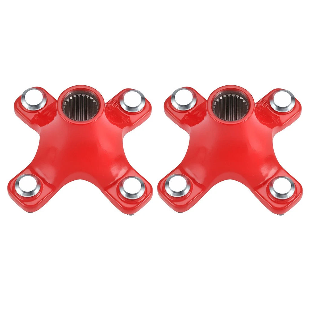 2 Red Rear Wheel Hubs for Honda Sportrax 450 TRX450R TRX450ER (2004–2009, 2013–2014)