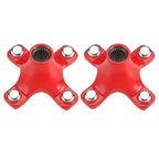 2 Red Rear Wheel Hubs for Honda Sportrax 450 TRX450R TRX450ER (2004–2009, 2013–2014)