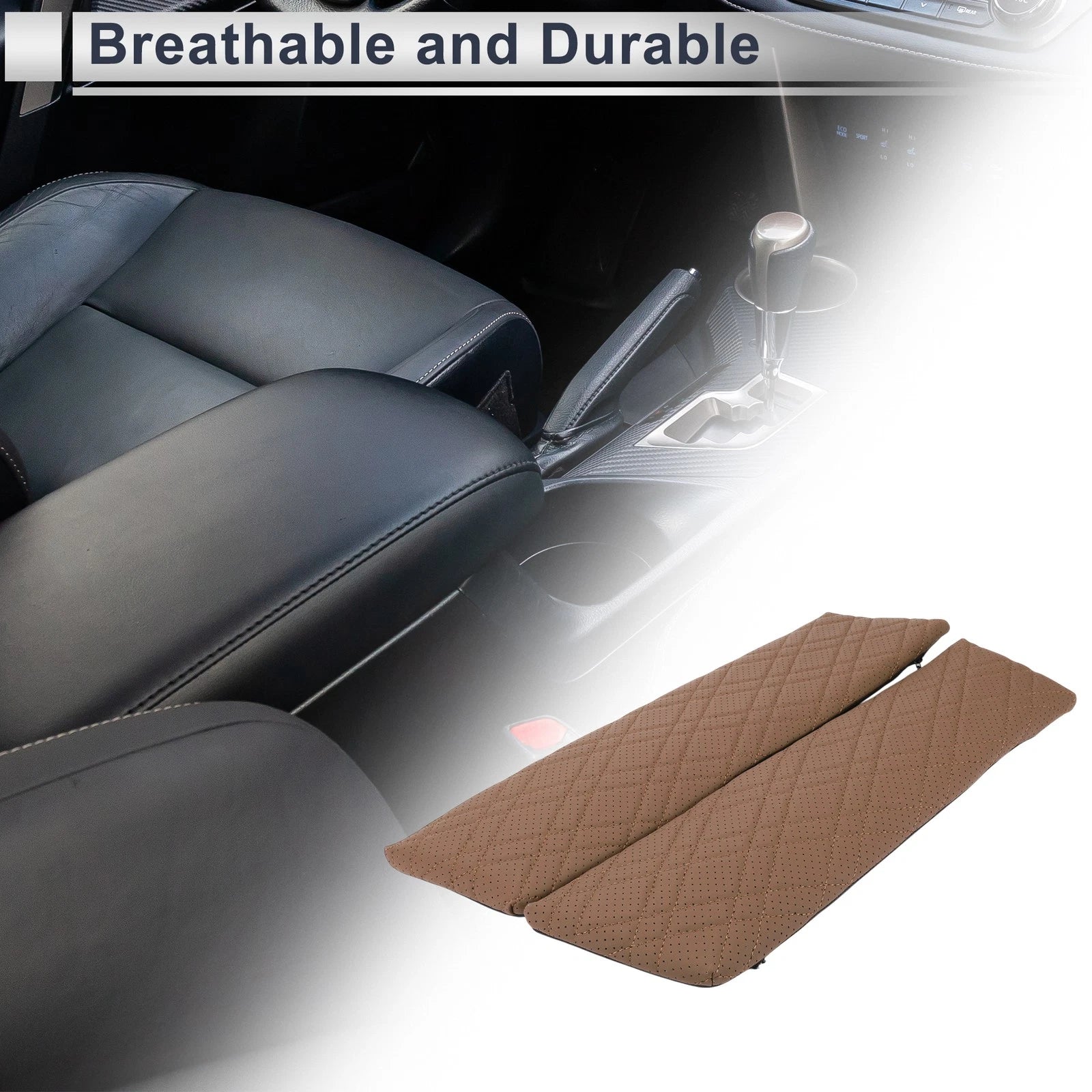 Center Console Cover for BMW 5 Series G30 (2018–2023) Brown Set of 1