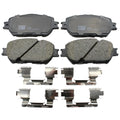 TRW Pro Front Ceramic Brake Pads with Clips for Lexus GS300 IS250 (1998–2019)