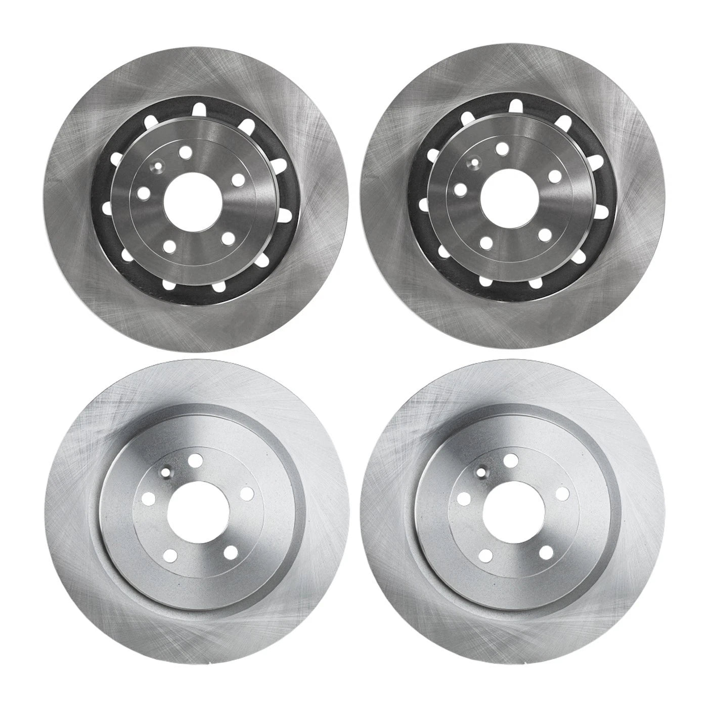 Front & Rear Brake Disc Rotors for Ford Police Responder Taurus MKT