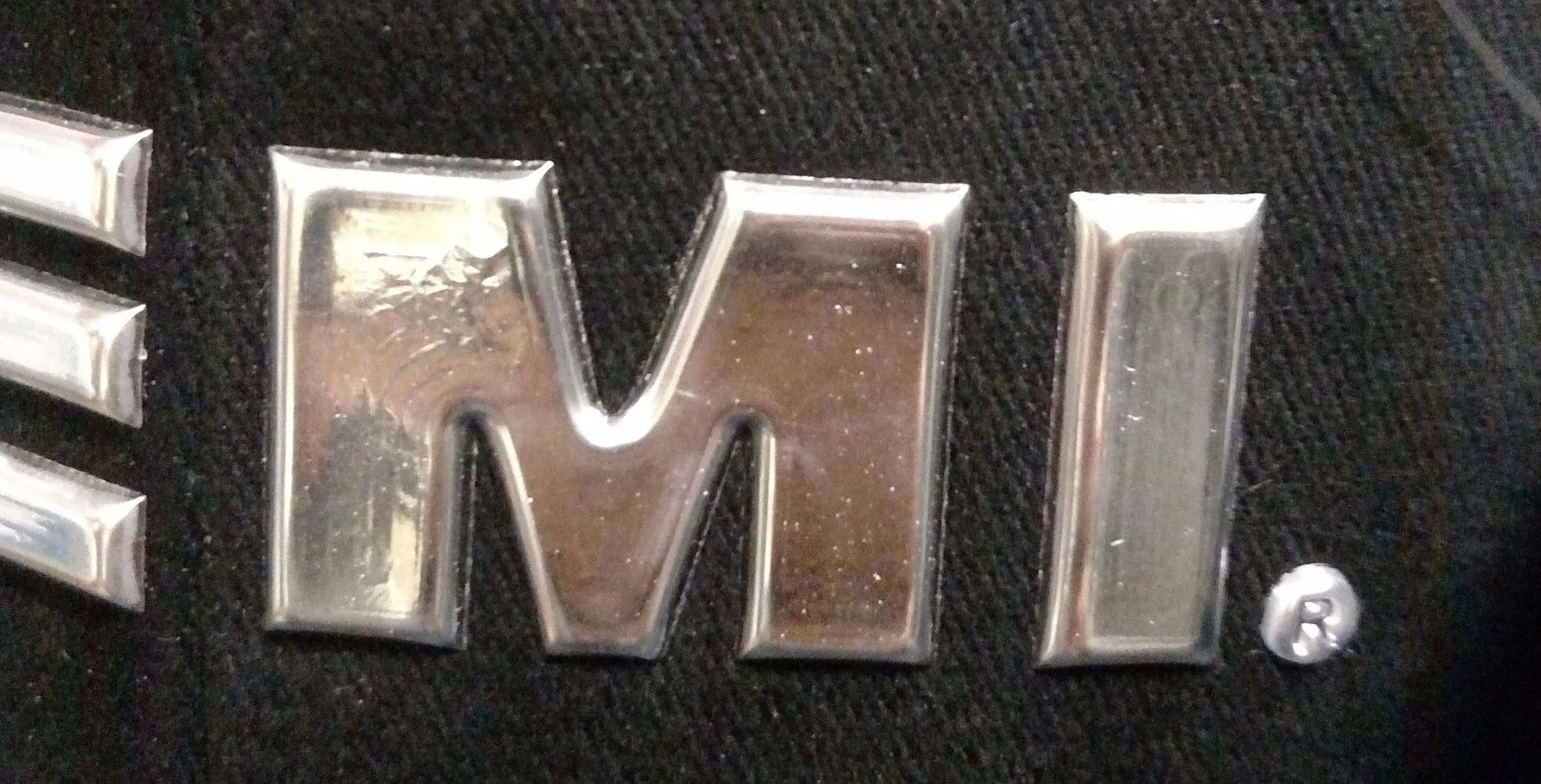Emblem Logo Replacement Black Chrome Cap for Dodge HEMI (2009–2021)
