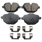 Set of 4 Akebono Euro Rear Disc Brake Pads for BMW F10 F25 F26 E89 i8