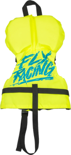 Fly Racing Infant Flotation Vest for Watercraft Safety (Hi-Vis Yellow/Teal)