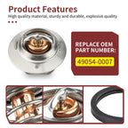 Thermostat w/ O-Ring for Kawasaki Mule PRO-FX PRO-FXR PRO-FXT (2015–2023)