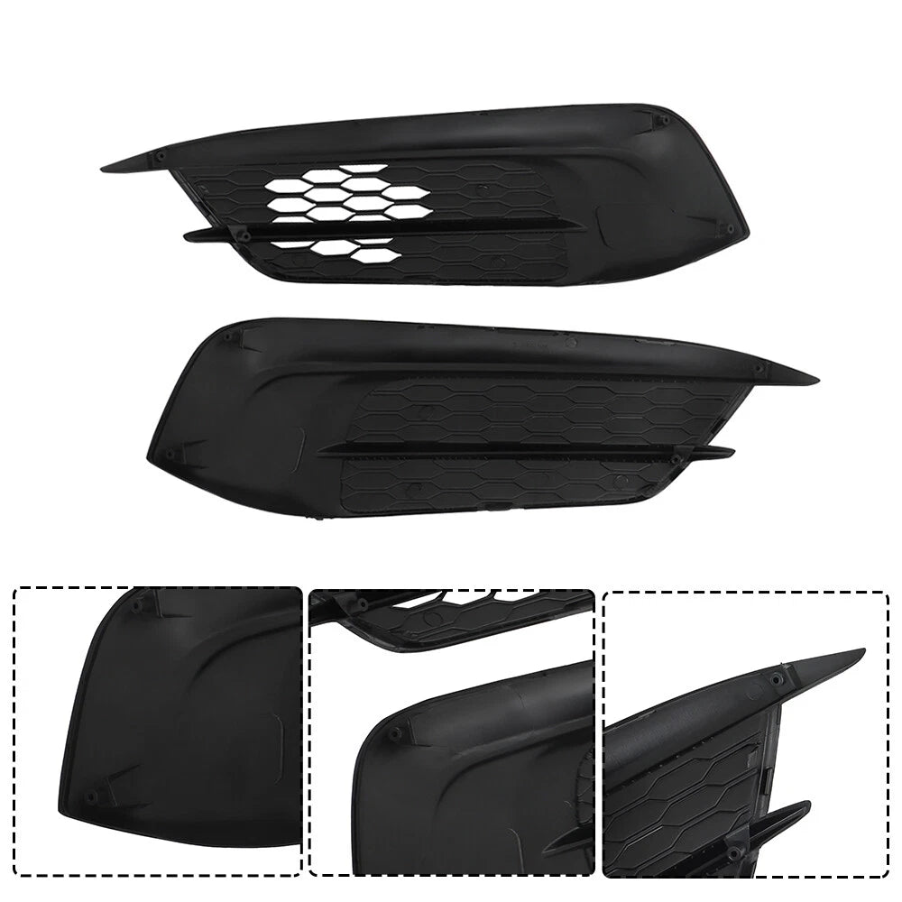 Fog Light Covers for Honda Civic Sedan/Coupe (2016-2018) Driver + Passenger Side