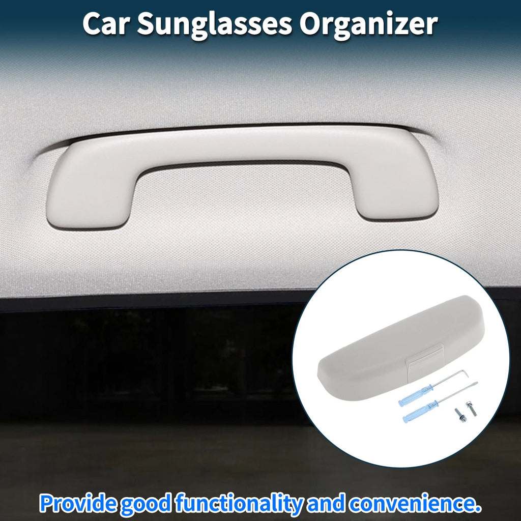 Sunglasses Case for Mitsubishi Lancer (2008–2017) Eyeglasses Holder Grey