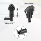 Windshield Wiper Washer Nozzle Spray Jet for Chevrolet Cruze (2011–2016) No.94556605