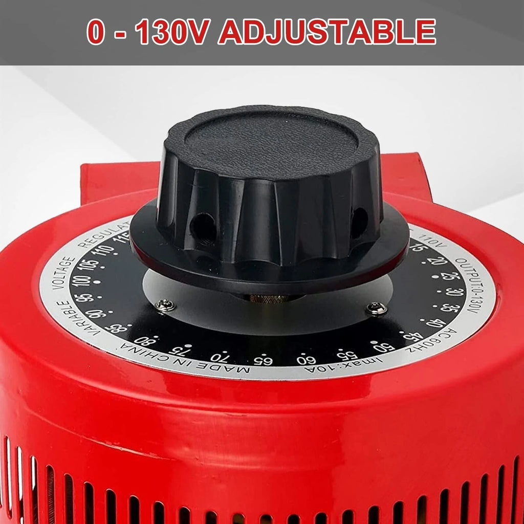 Variac Variable Transformer for Auto Voltage Converter (0-130V)