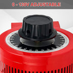 Variac Variable Transformer for Auto Voltage Converter (0-130V)
