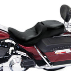 Black Rider Driver & Passenger Seat for Harley Electra Glide FLHT (1997-2007)