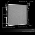 Aluminum Cooling Core Radiator for Kia Optima 2.0T (2016–2018) DPI 13604