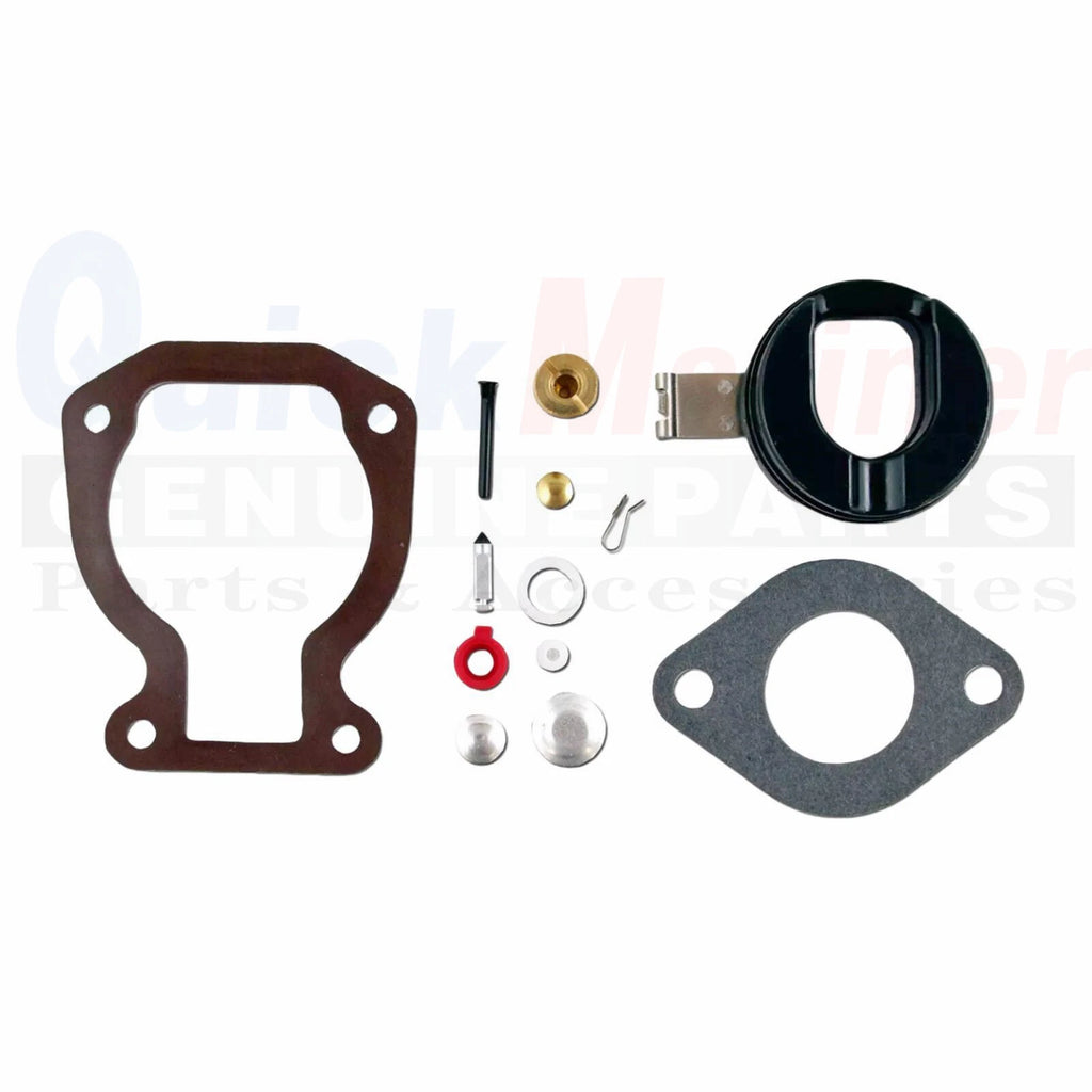 Carburetor Kit with Float for Johnson Evinrude 9.9 HP 15 HP (1974–1988) 398453