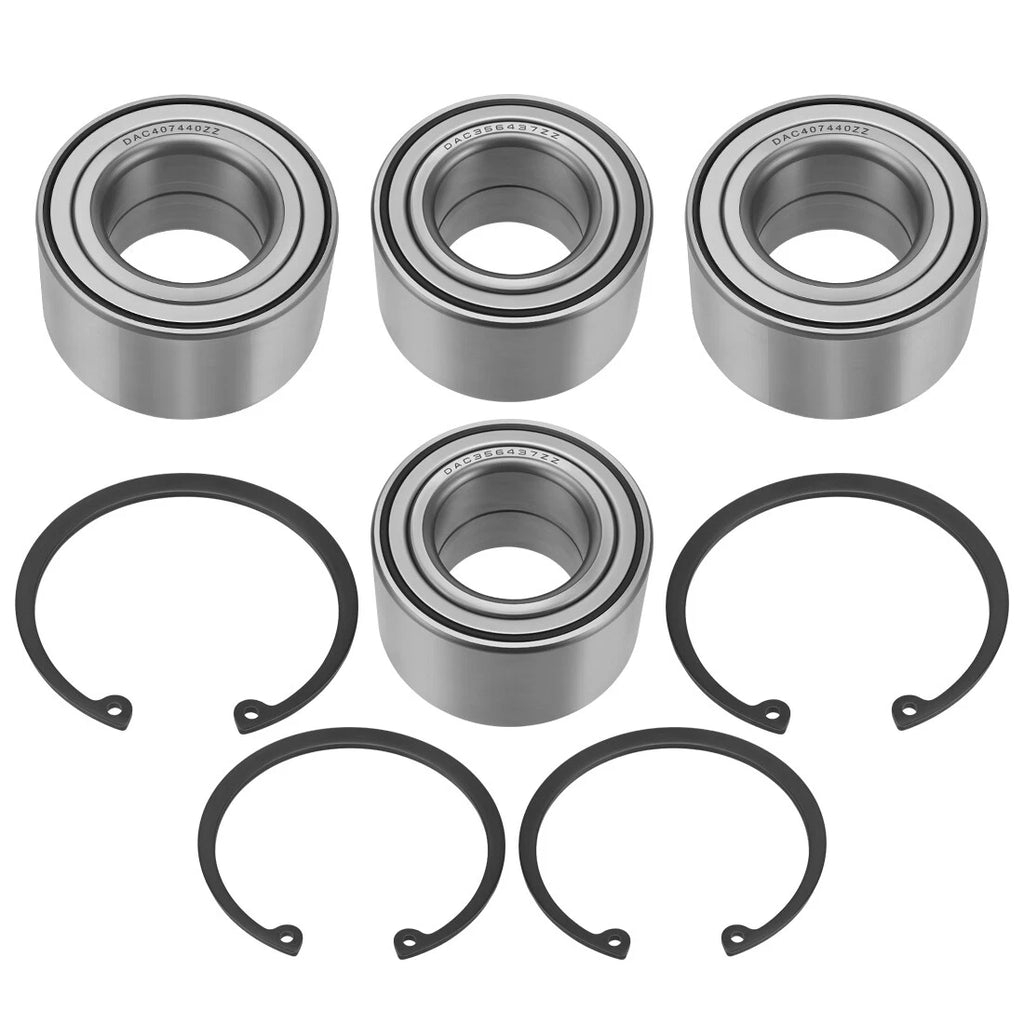 Front Rear Wheel Bearings Kit for Polaris Sportsman 500, X2 500 (2004–2013)