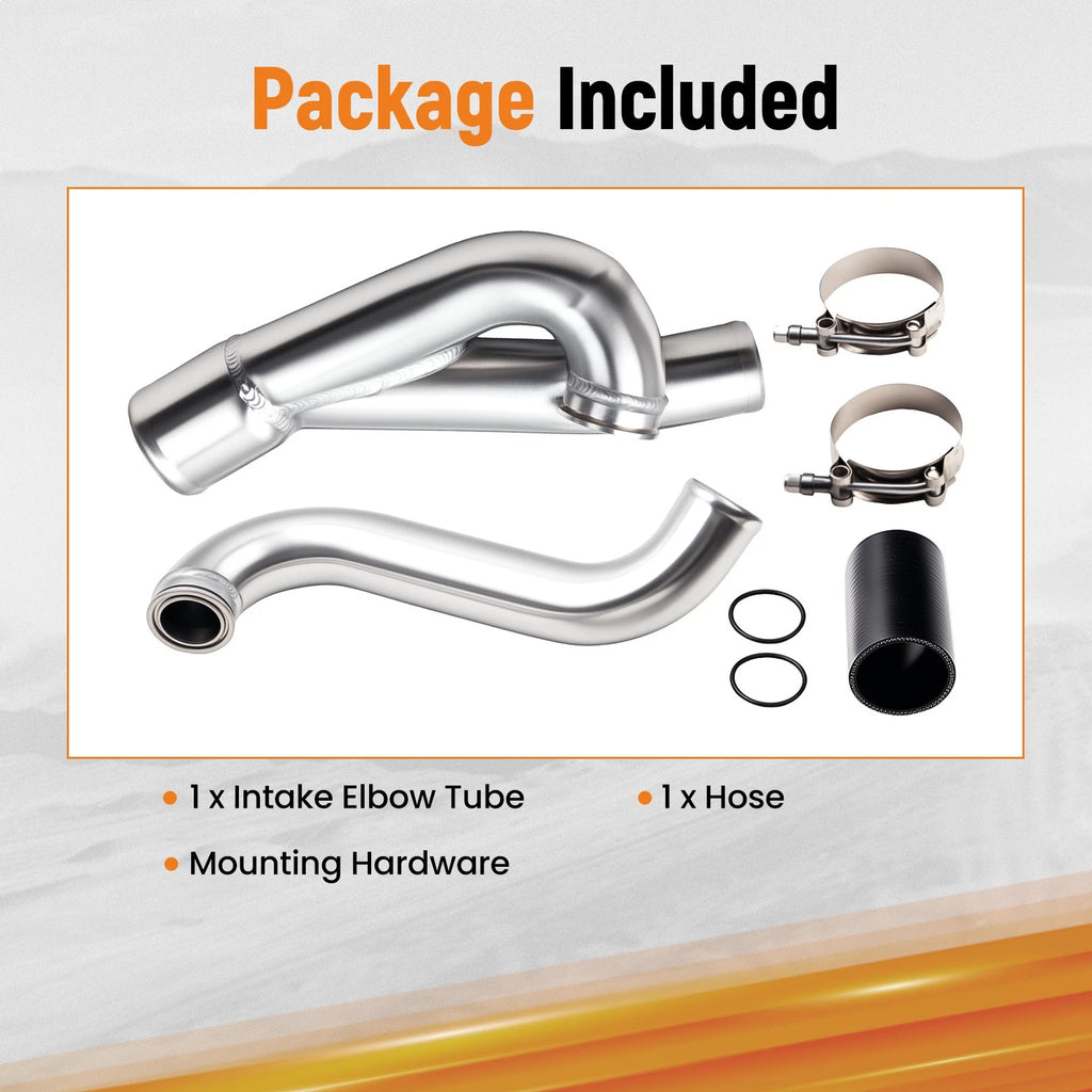 2" Stainless Turbo Outlet Charge Pipe Kit for BMW 335i 335is (2007–2013)