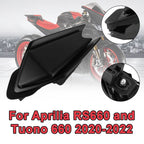 Rear Cowl Tail Fairing Cover for Aprilia RS660 RSV4 Tuono 660 (2020–2024) Black