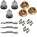 Mulch Blades/Spindle/Bolt Kit for Cub Cadet RZT 50 (Fits MTD)